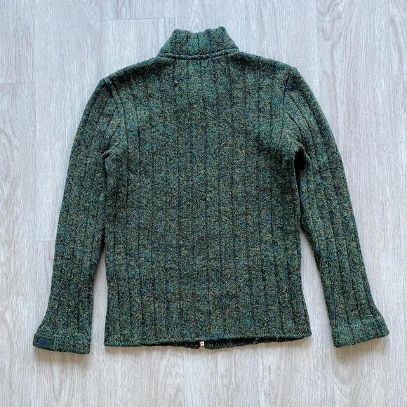 90's Iceberg Jeans Zip Up Knit - Picture 6 of 6